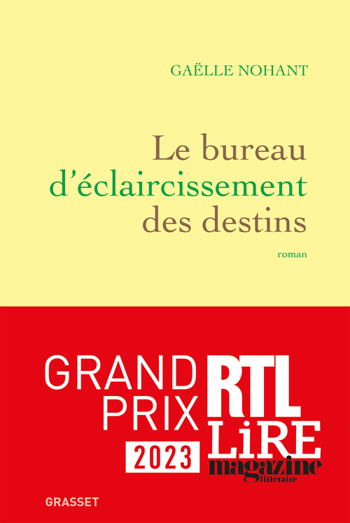 ebook cover of Le bureau d'éclaircissement des destins, by Gaëlle Nohant