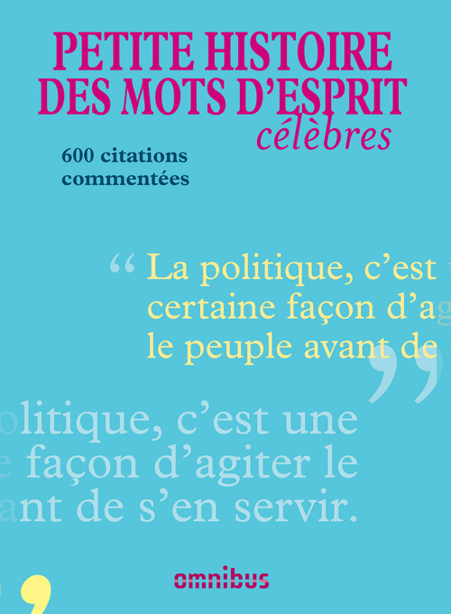 ebook cover of Petite histoire des mots d'esprits célèbres, by Collectif