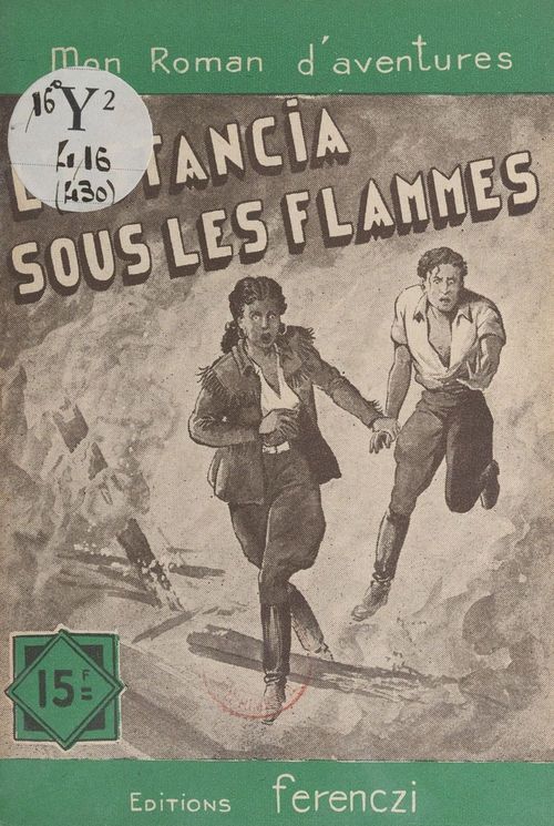 Couverture ebook de L'estancia sous les flammes, de Leo Gestelys