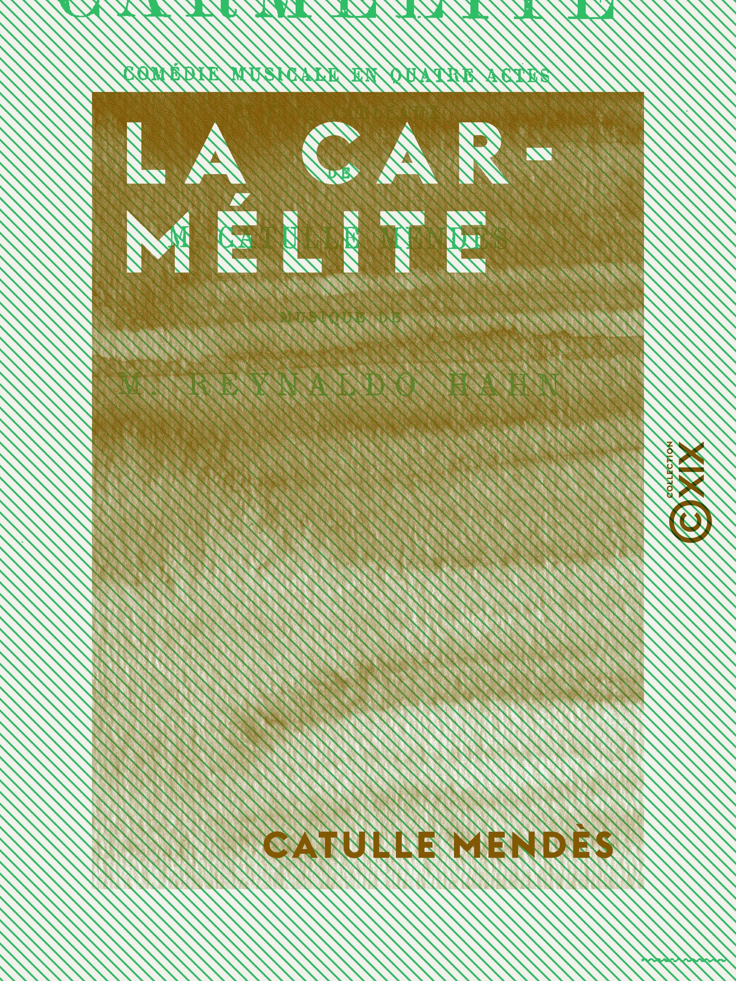 ebook cover of La Carmélite, by Catulle Mendes