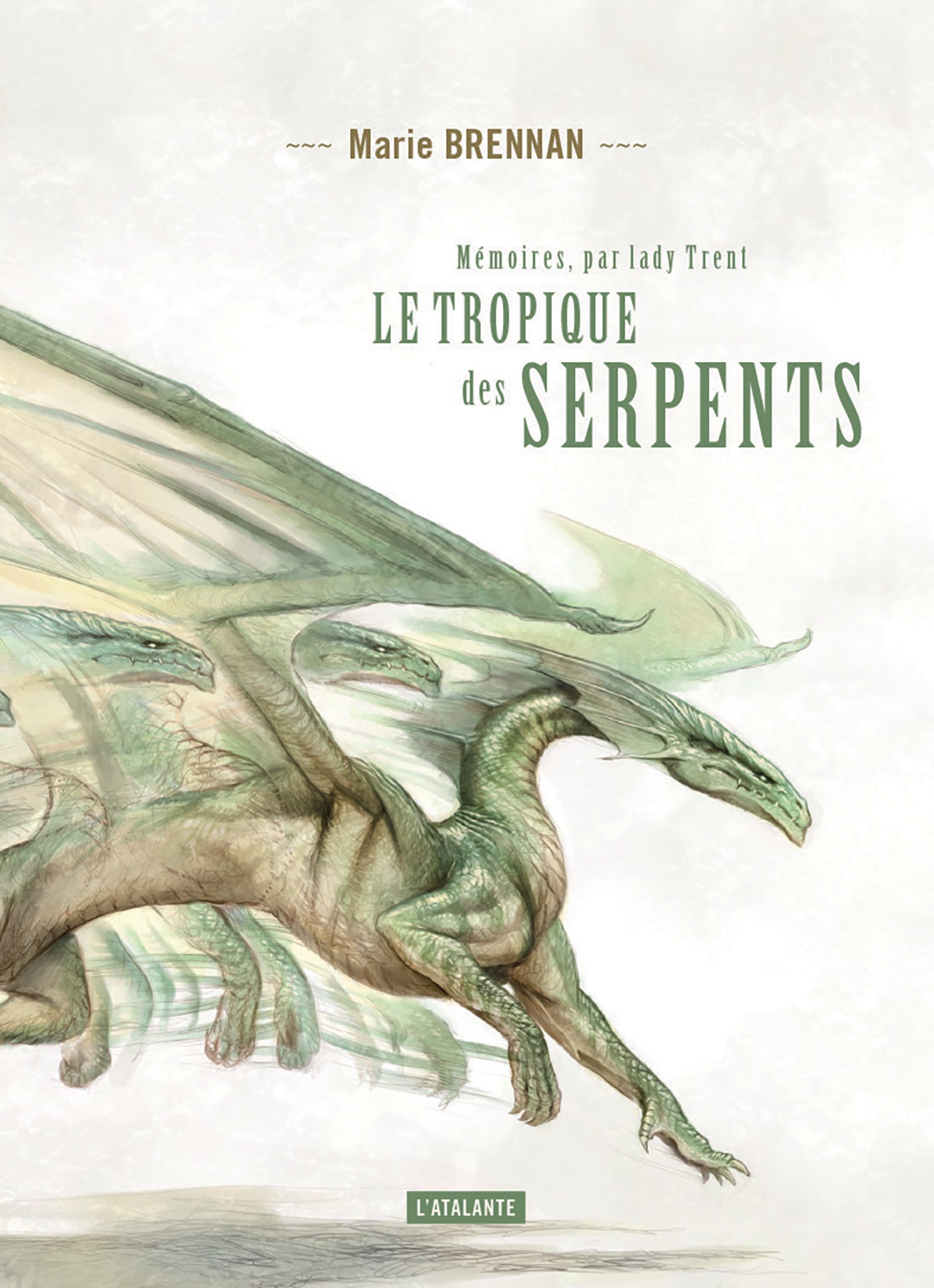 ebook cover of Le tropique des serpents, by Marie Brennan