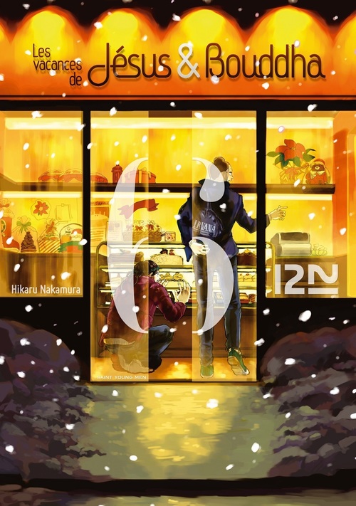 Couverture ebook de Les vacances de Jésus & Bouddha - tome 6, de Hikaru Nakamura