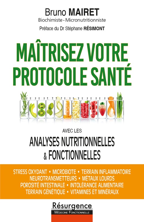 ebook cover of Maîtrisez votre protocole santé, by Bruno Mairet