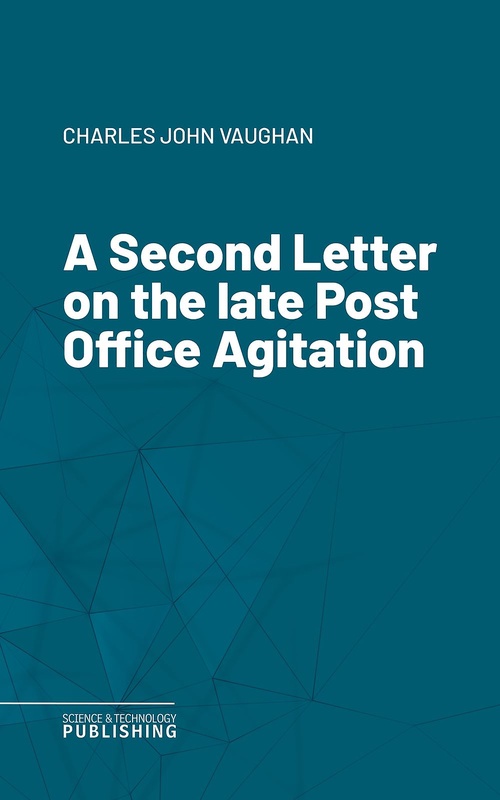 ebook cover of A Second Letter on the late Post Office Agitation, by Charles John Vaughan