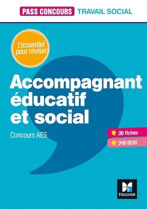 Couverture ebook de Pass'Concours - Accompagnant éducatif et social - 2e édition - Révision et entrainement, de Caroline Bec, Salomé Berthon, Cécile Formeau, Laurent Manassero