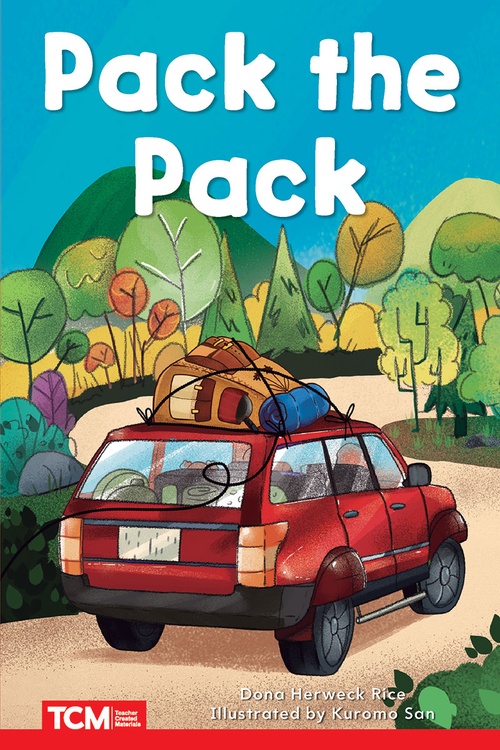 Couverture ebook de Pack the Pack, de Dona Herweck Rice