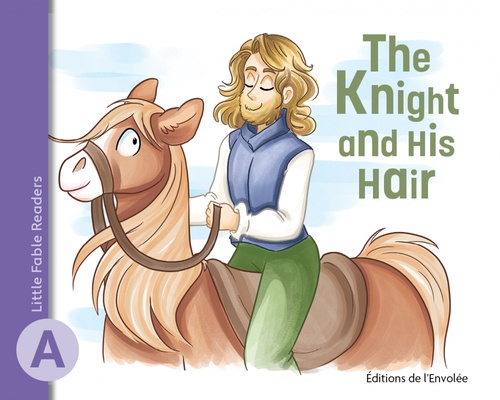ebook cover of The Knight and His Hair, by Annie-Claude Lebel