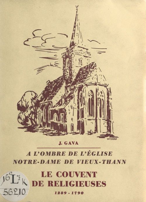 ebook cover of À l'ombre de l'église Notre-Dame de Vieux-Thann, by J. Gava