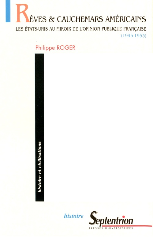 ebook cover of Rêves et cauchemars américains, by Philippe Roger