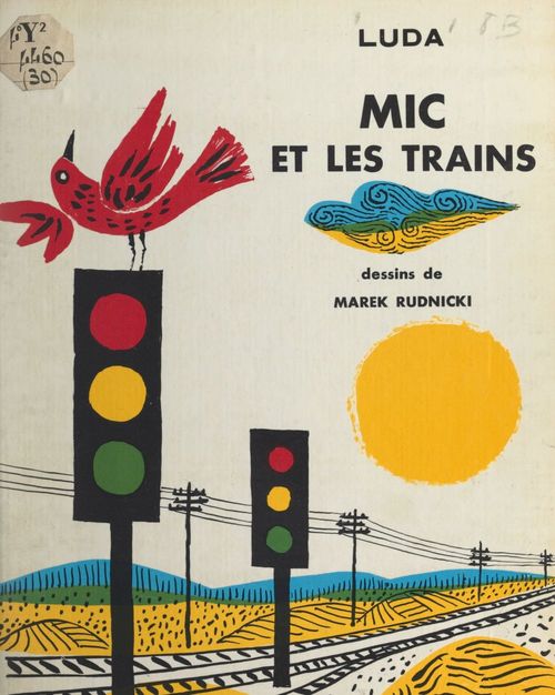 Couverture ebook de Mic et les trains, de Luda
