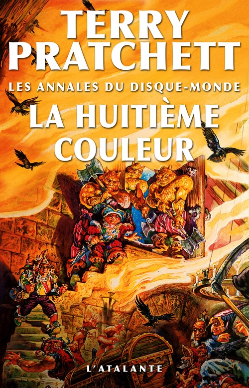ebook cover of La Huitième Couleur, by Terry Pratchett