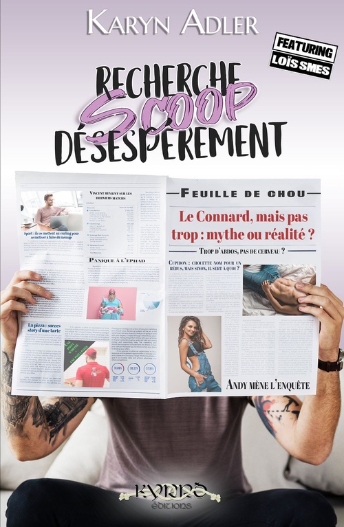 ebook cover of Recherche scoop désespérément, by Karyn Adler