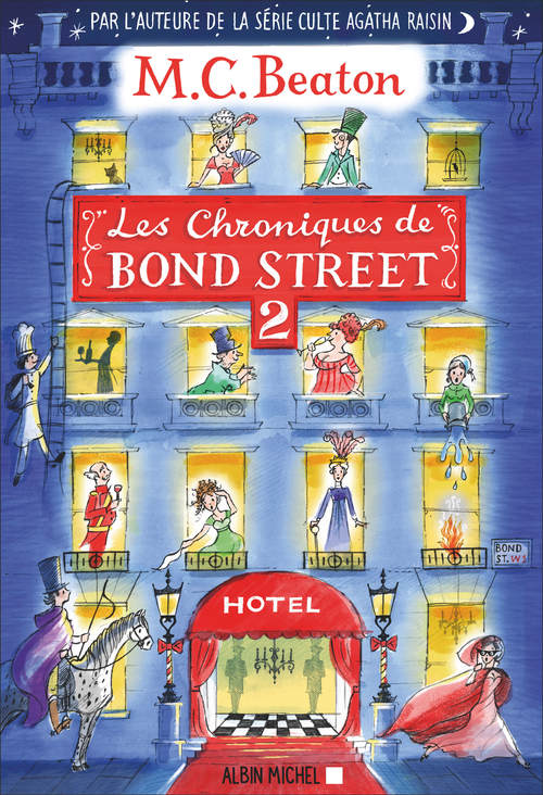 Couverture ebook de Les Chroniques de Bond Street - tome 2, de M. C. Beaton, Mathilde Despiau