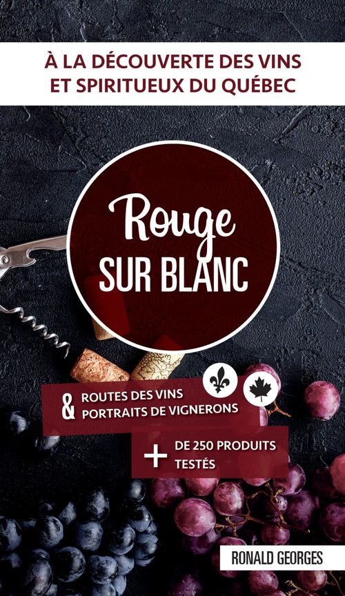 ebook cover of Rouge sur blanc, by Ronald Georges