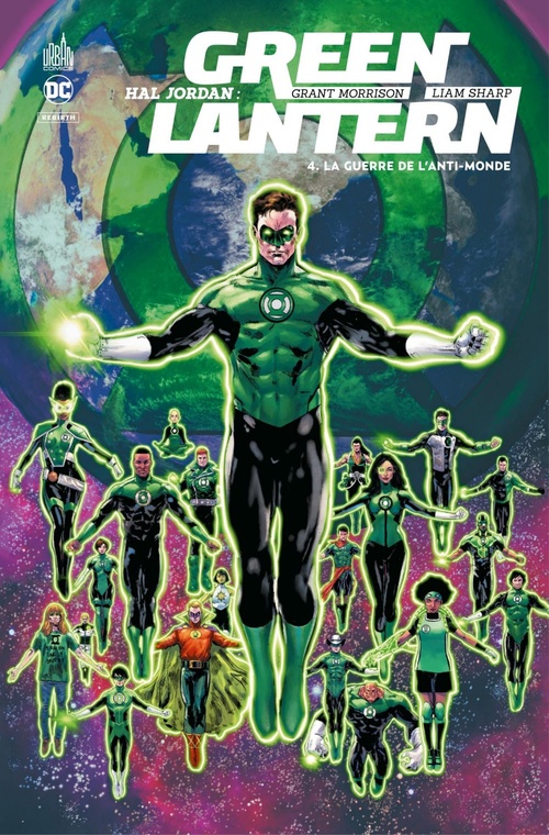 Couverture ebook de Hal Jordan : Green Lantern - Tome 4 - La Guerre de l'Anti-Monde, de Grant Morrison