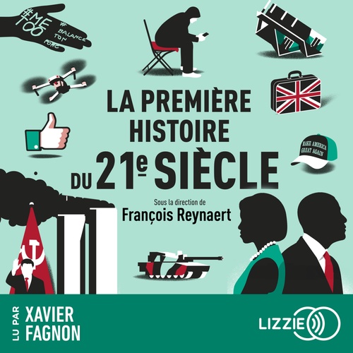 audiobook cover of La première histoire du 21e siècle, by Collectif