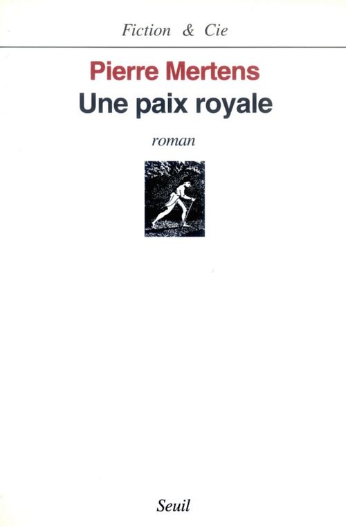 ebook cover of Une paix royale, by Pierre Mertens