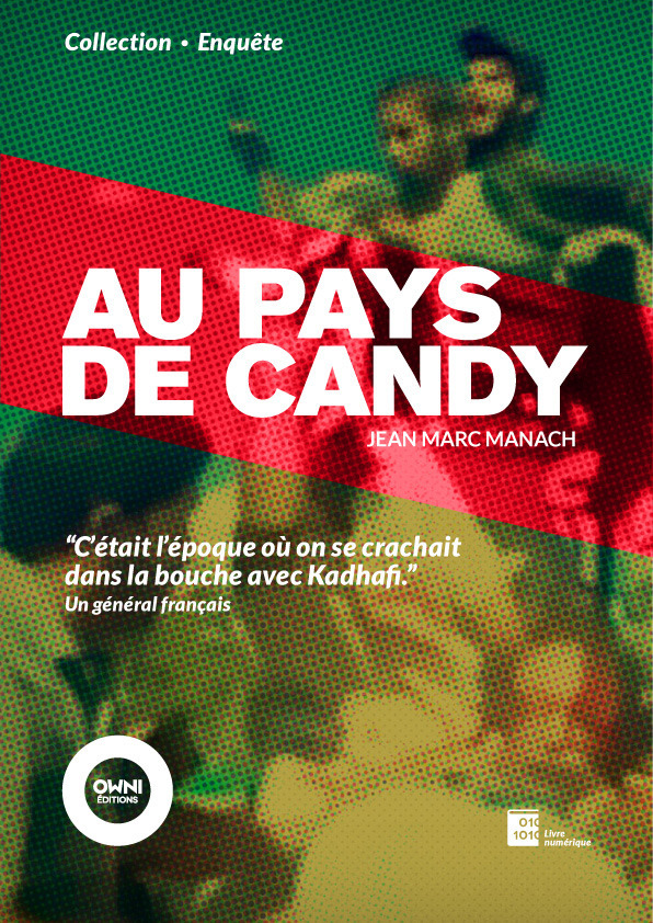 ebook cover of Au pays de Candy, by Jean-marc Manach