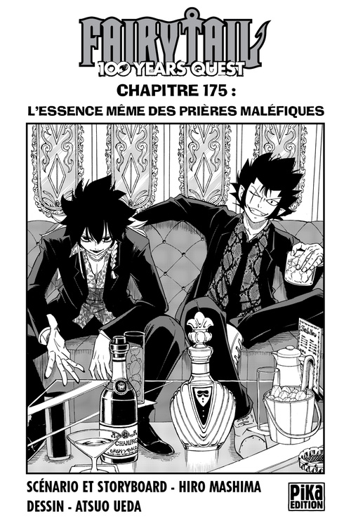 ebook cover of Fairy Tail - 100 Years Quest Chapitre 175, by Atsuo Ueda