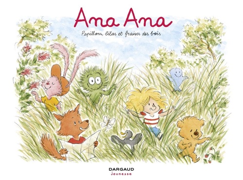 Couverture ebook de Ana Ana - Tome 13 - Papillons, lilas et fraises des bois, de Dominique Roques, Alexis Dormal