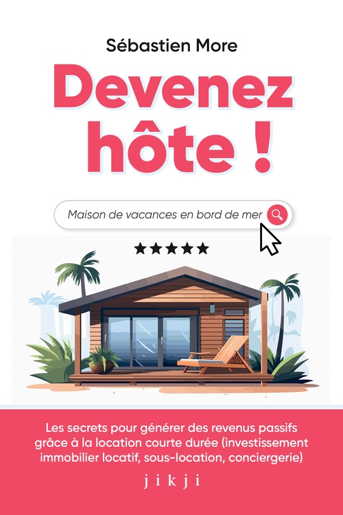 Couverture ebook de Devenez hôte !, de Sébastien More