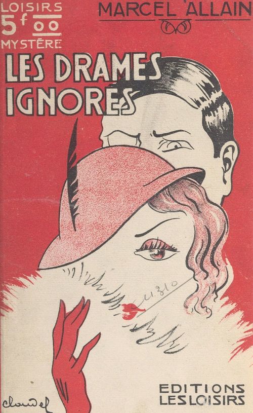 Couverture ebook de Les drames ignorés, de Marcel Allain