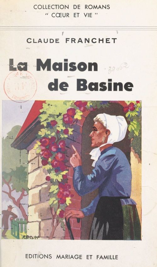 Couverture ebook de La maison de Basine, de Claude Franchet