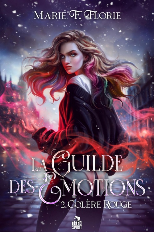 Couverture ebook de Colère rouge, de Marie F. Florie