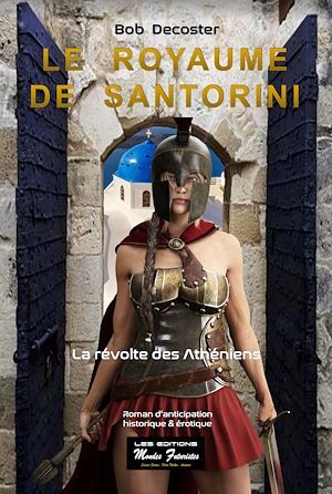 ebook cover of Le royaume de Santorini, by Bob Decoster