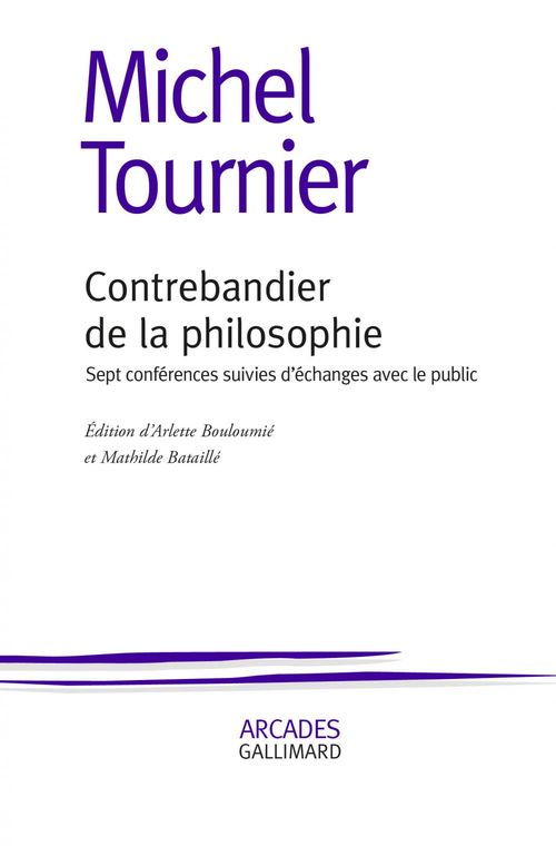 Couverture ebook de Contrebandier de la philosophie, de Michel Tournier