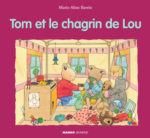 Couverture ebook de Tom et le chagrin de Lou, de Marie-Aline Bawin