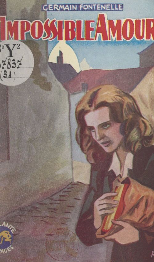 Couverture ebook de L'impossible amour, de Germain Fontenelle