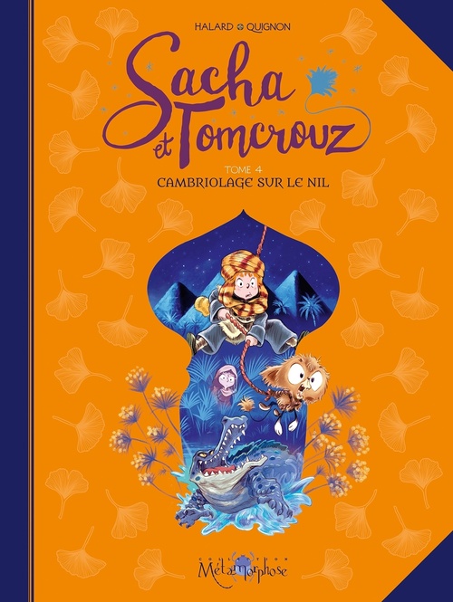 ebook cover of Sacha et Tomcrouz T04 - Cambriolage sur le Nil, by Anaïs Halard