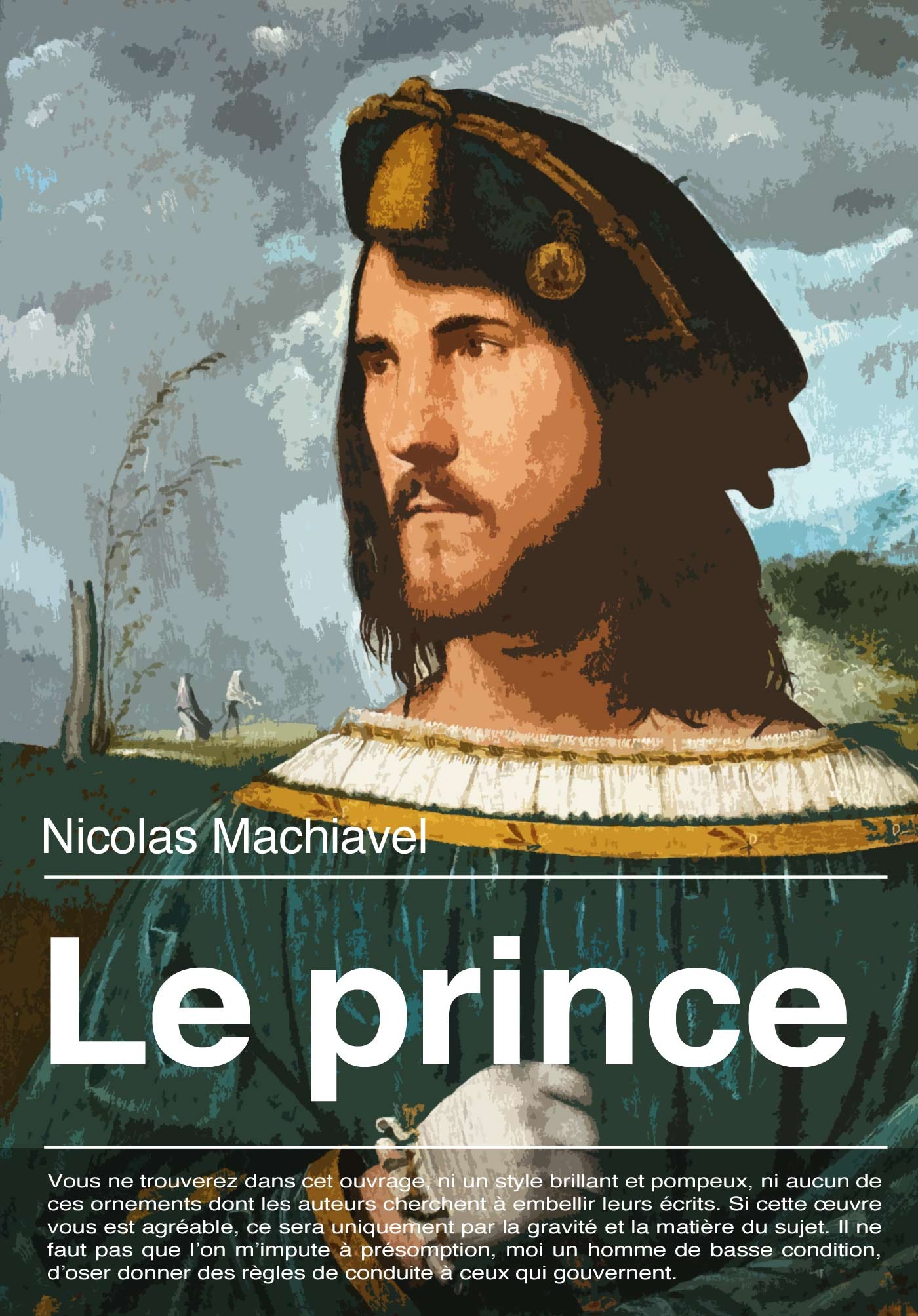Couverture ebook de Le prince, de Machiavel