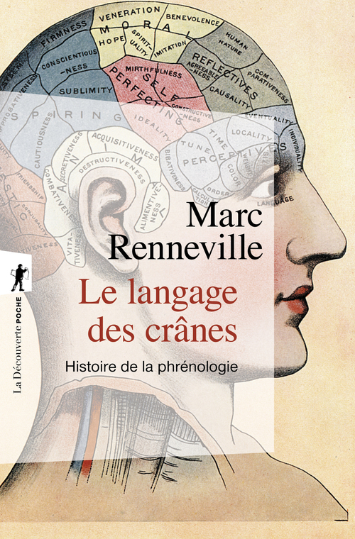 Couverture ebook de Le langage des crânes - Histoire de la phrénologie, de Marc Renneville