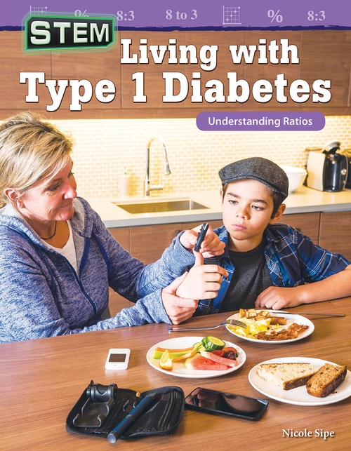 ebook cover of STEM: Living with Type 1 Diabetes, by Nicole Sipe