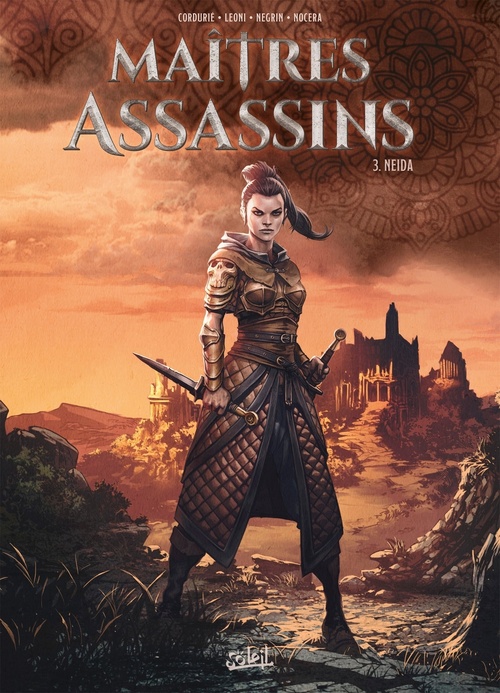 Couverture ebook de Les Maîtres assassins T03 - Neida, de Sylvain Cordurie