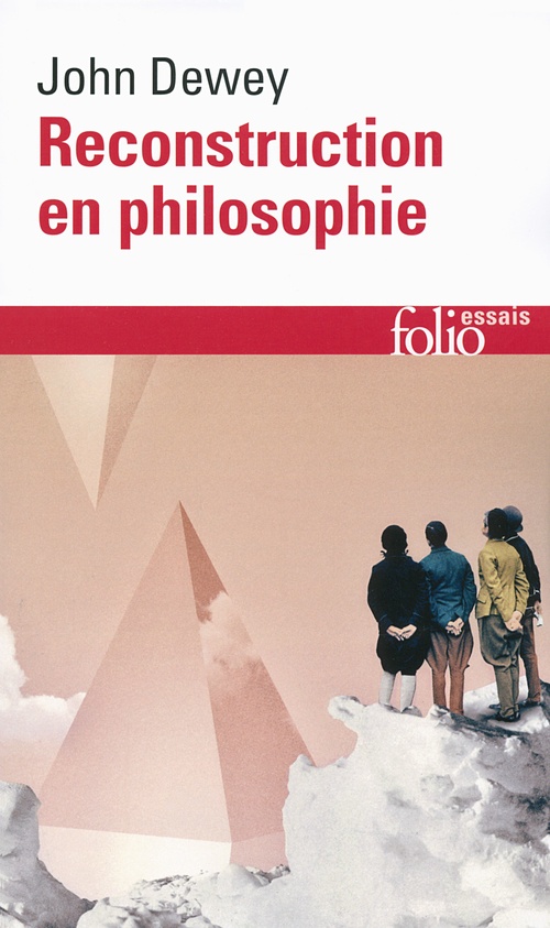 ebook cover of Reconstruction en philosophie, by John Dewey