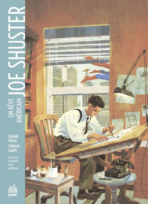 ebook cover of Joe Shuster - Un rêve américain, by Julian Voloj, Thomas Campi