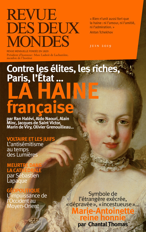 Couverture ebook de Revue des Deux Mondes juin 2019, de Revue Des Deux Mondes