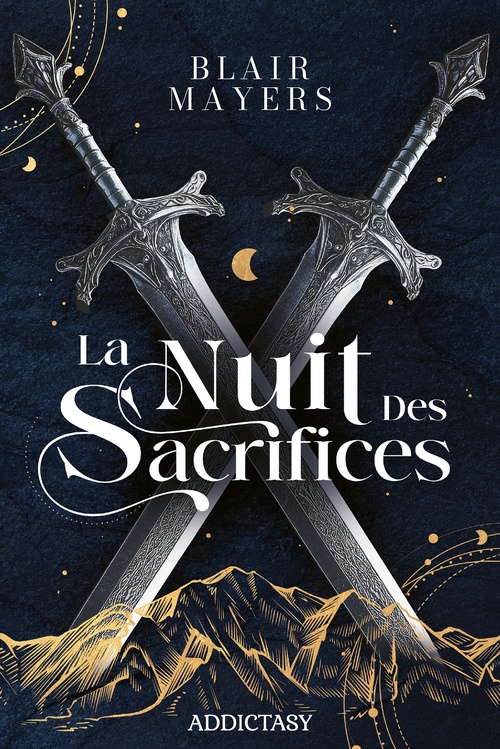 Couverture ebook de La Nuit des Sacrifices, de Blair Mayers