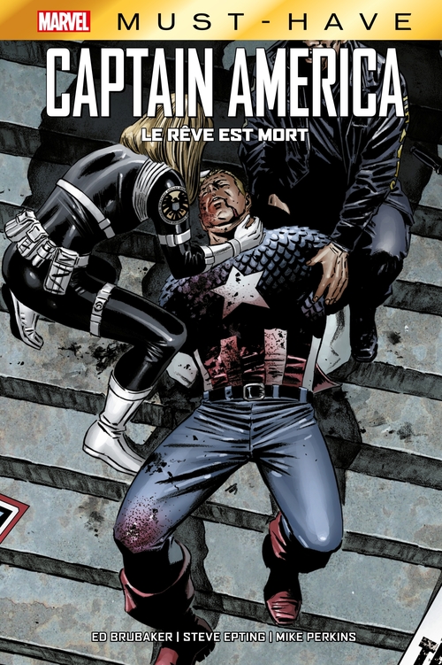 Couverture ebook de Best of Marvel (Must-Have) : Captain America - Le rêve est mort, de Ed Brubaker