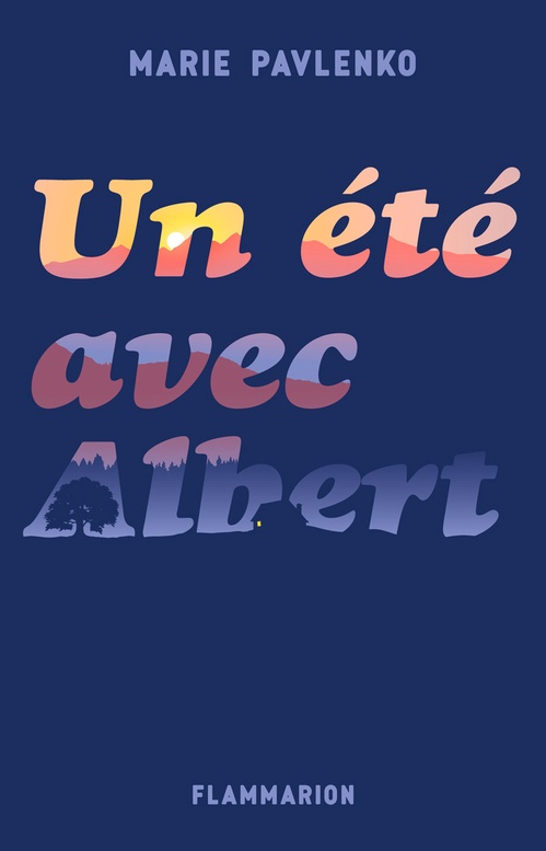 ebook cover of Un été avec Albert, by Marie Pavlenko