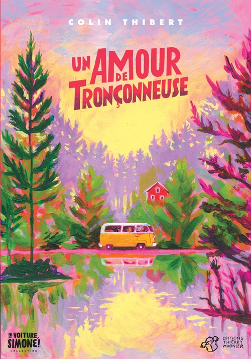 ebook cover of Un amour de tronçonneuse, by Colin Thibert