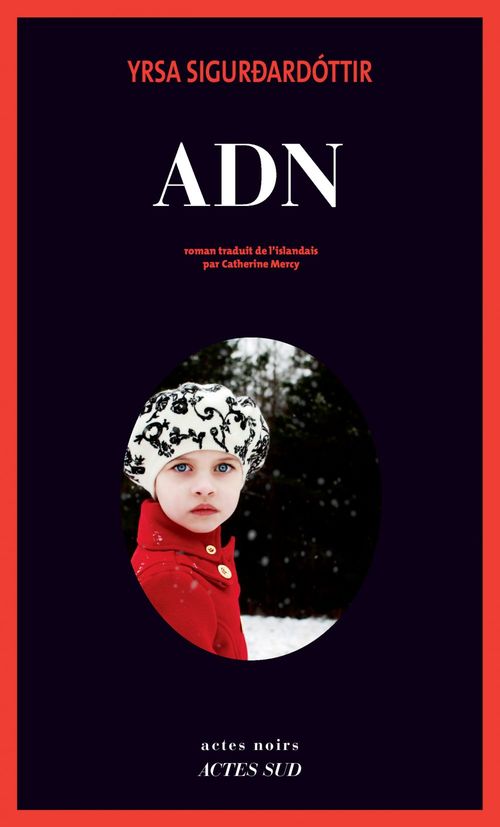 ebook cover of ADN, by Yrsa Sigurdardóttir