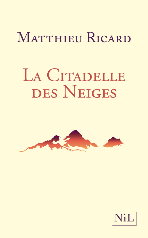 ebook cover of La Citadelle des Neiges, by Matthieu Ricard