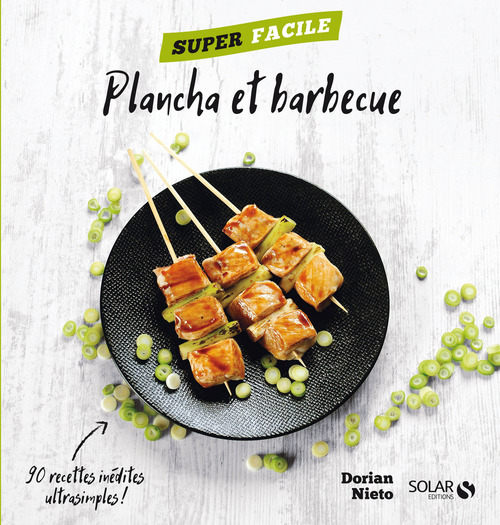 ebook cover of Plancha et barbecue - Super facile, by Dorian Nieto