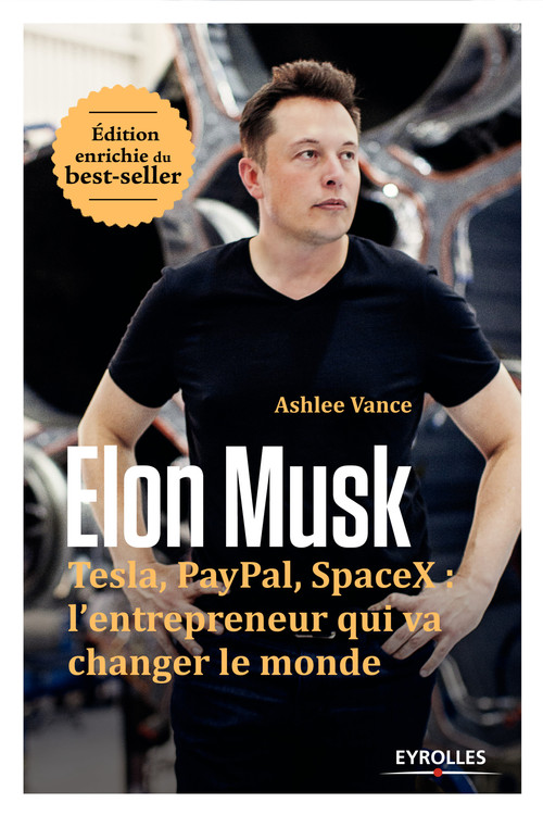 ebook cover of Elon Musk, by Ashlee Vance
