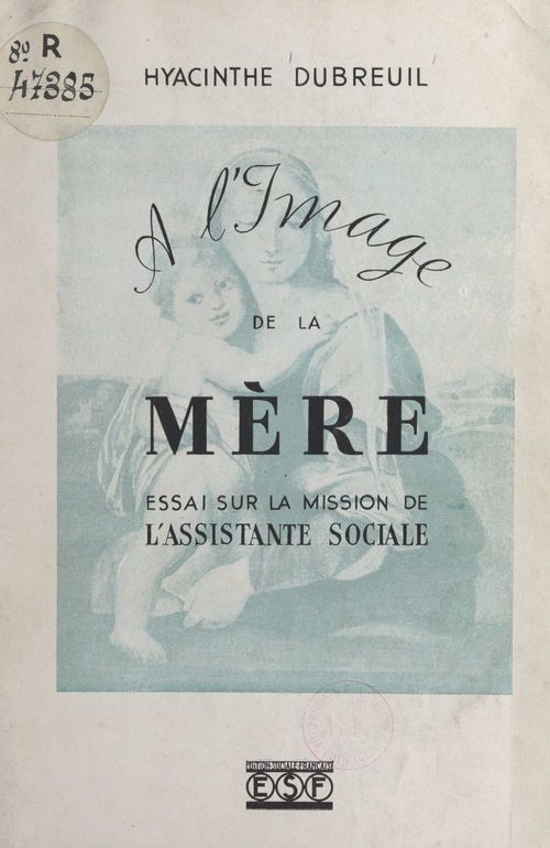Couverture ebook de À l'image de la mère, de Hyacinthe Dubreuil