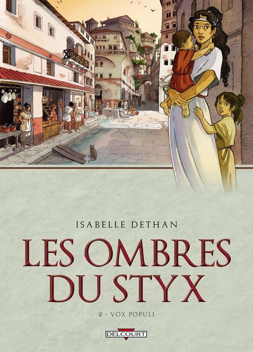 Couverture ebook de Les ombres du Styx T02 - Vox populi, de Isabelle Dethan
